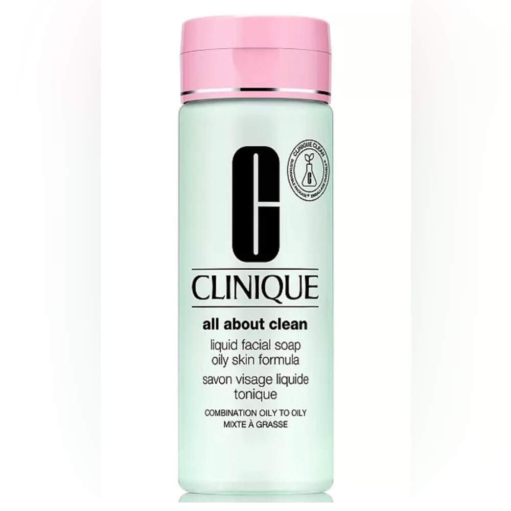 Clinique All About Clean Liquid Facial Soap Oily Skin Formula - 6.7 fl oz